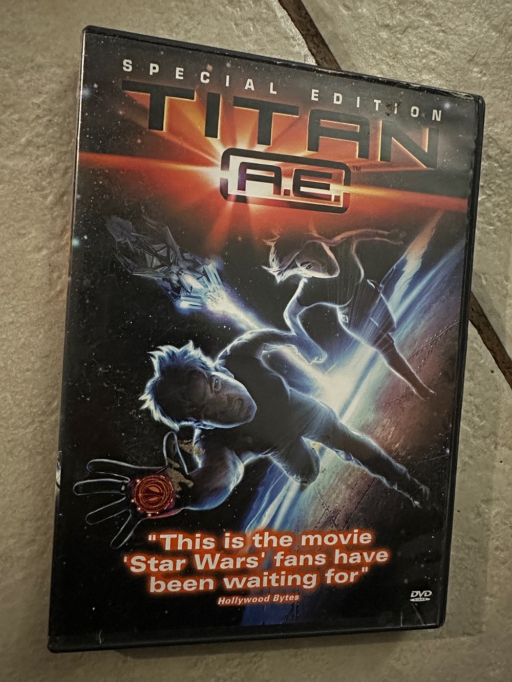 Titan A.E. Special Edition DVD - Black with Orange Accents